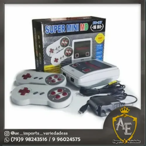 Game retro 16bits 620 jogos