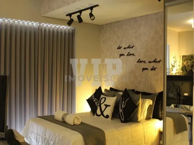 Apartamento Stúdio à venda no Unlimited Ocean Front em Santos