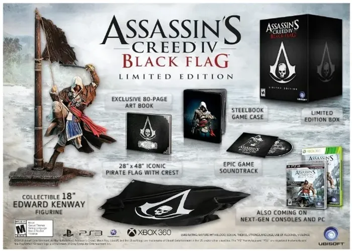 Assassin's Creed IV Black Flag Limited Edition - Xbox 360