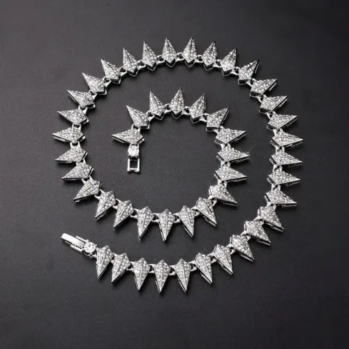 Corrente ice Pantera Negra Cravejada Premium A++