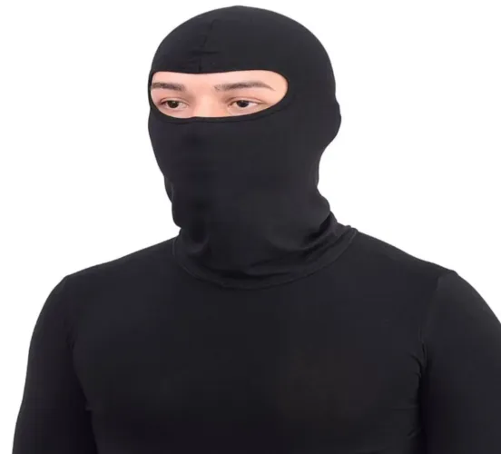 Balaclava touca ninja mascara bandana para motoboy motoqueiro