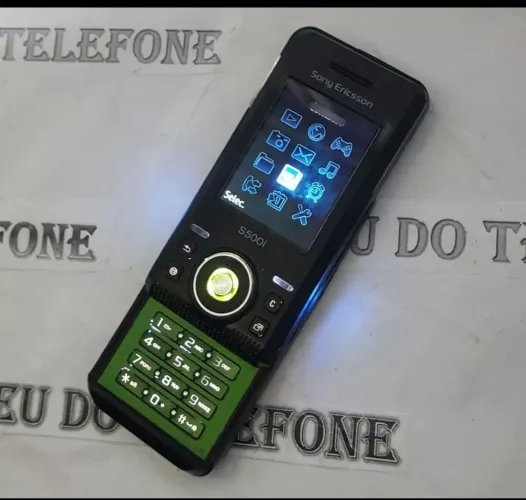 Sony Ericsson s500 Black celular antigo RELIQUIA +q w580