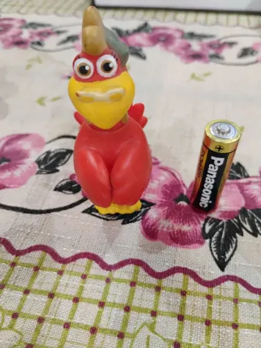 3 miniaturas agarradinhos cocoricó antiga