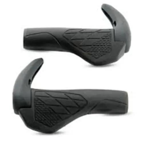 Punho Manopla com Bar end Chifres Anatomico para Bike Tsw
