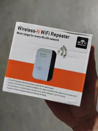 Repetidor WiFi 802.11N - 300Mbps - Novo