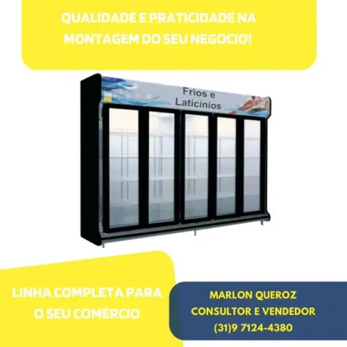 Refrigerador 5 Portas Polo Frio 220v