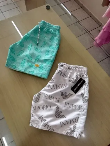 short tectel estampado