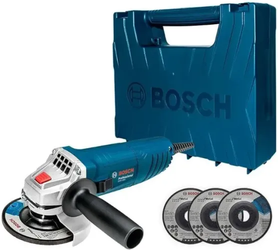 Esmerilhadeira Gws 850 850w 3 Discos e Maleta Bosch - Fazemos Entregas!