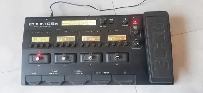 Pedaleira Zoom G5n - Super Nova!