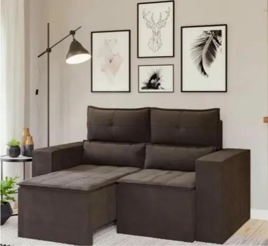 Sofá Retrátil e Reclinável Viena 1.60cm (Novo)