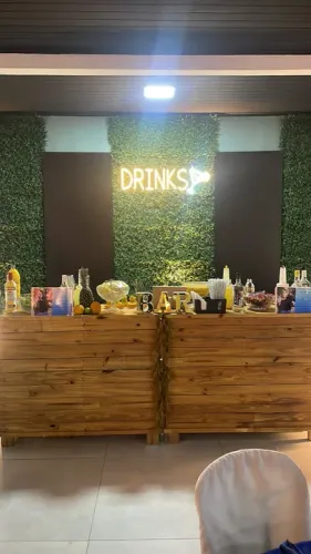 Open bar de drinks 