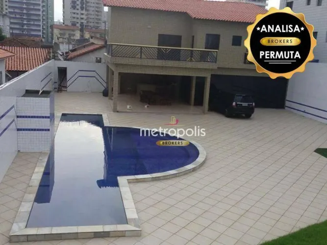 Casa à venda, 284 m² por R$ 2.765.000,00 - Vila Guilhermina - Praia Grande/SP
