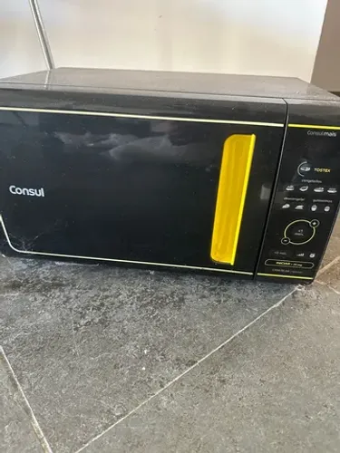 Microondas com defeito