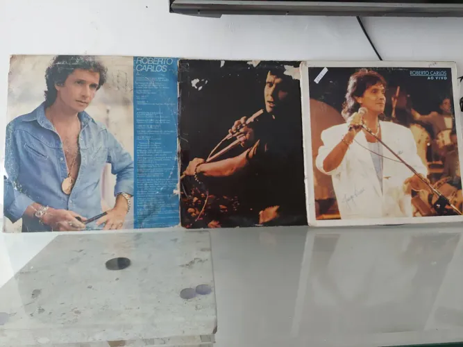 ROBERTO CARLOS 3 VINIL POR 50 REAIS