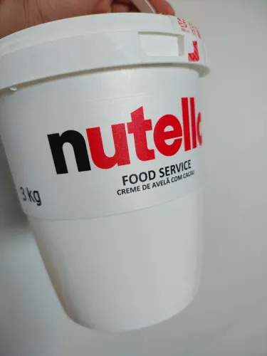 10 Potes de Nutella vazios