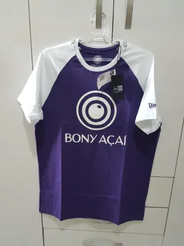Camiseta New Era Bony Açai Tamanho M Original