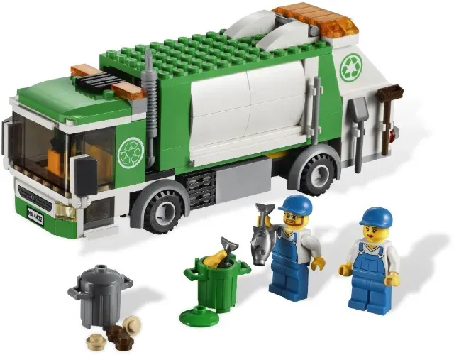Lego City Caminhão de Lixo - "Garbage Truck #4432"