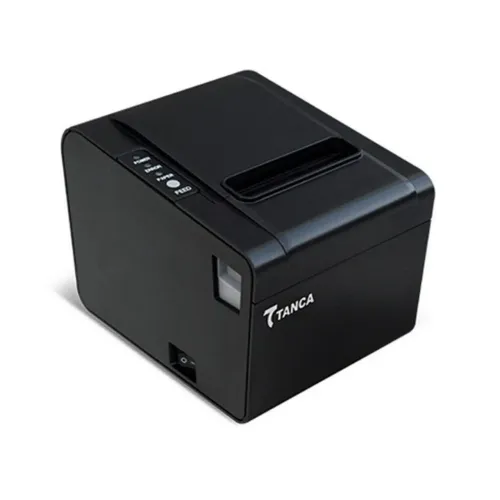 Impressora Térmica Não Fiscal Tanca TP-650 USB/SERIAL/ETHERNET Preto - Com Guilhotina