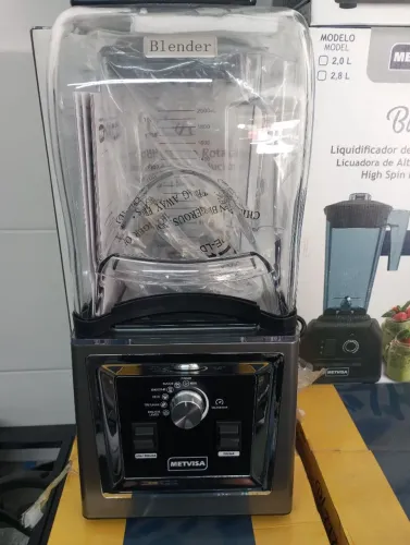 NZ. Liquidificador enclausurado baixo ruido 2000w 2 L METVISA
