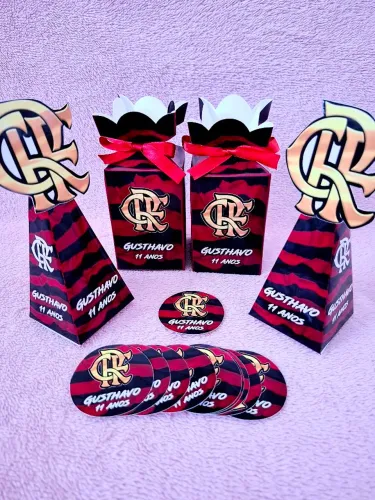 Lembrancinha flamengo personalizadas para festa de aniversário 