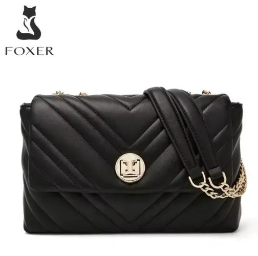 Bolsa Marca FOXER nova, couro legitimo