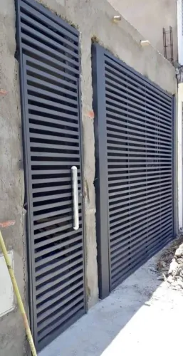 Portão Basculante Ferro Galvanizado 3.80x2.50 Até 12x Sem Juros no Cartão 
