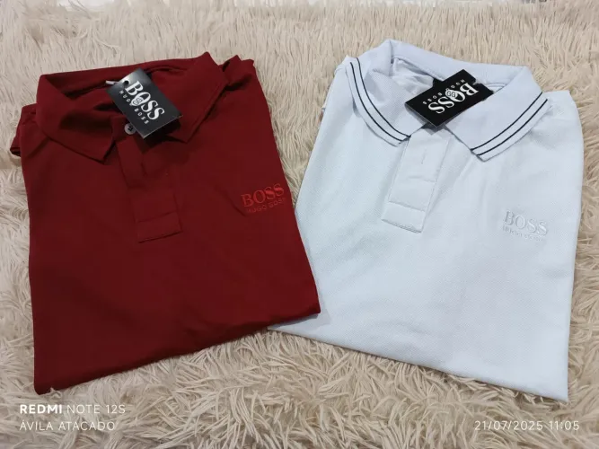 Camisas Polo Hugo Boss - Cores Vibrantes