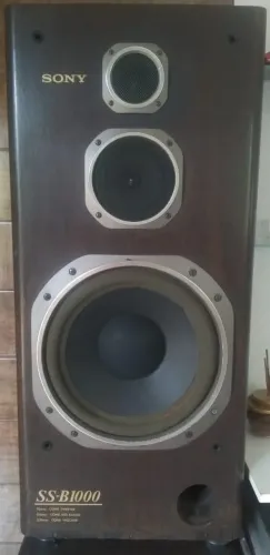 Caixas raras da SONY SS-B1000 (6ohms) PAR - Somente "retirada"