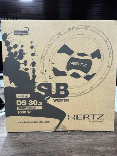 Subwoofer hertz 12? ds 30.3 1000watts na promoção 
