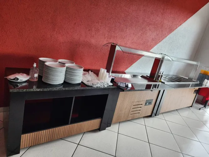 Buffet de Aço Inox para Restaurante