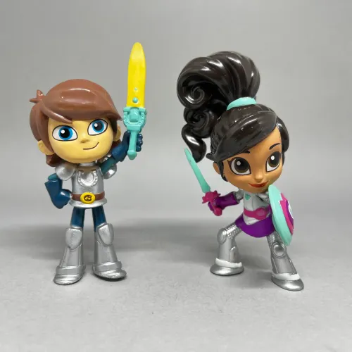 Bonecos Action Figures Nella e Garret Viacom