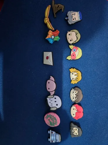 Coleção  completa pins da cacau show - Harry potter
