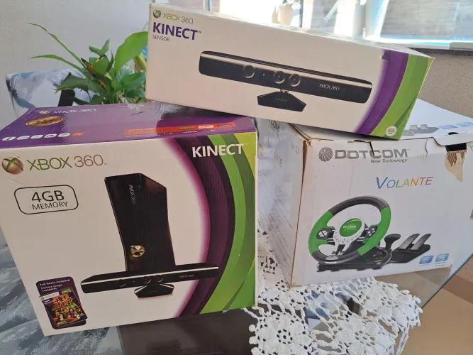 XBOX 360 + VOLANTE