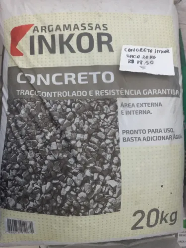Concreto pronto 20kg Inkor