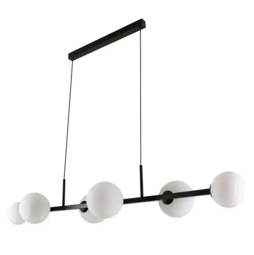 Luminária Pendente Orbit 6 Globos
