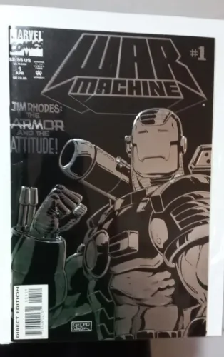 Hq Importada War Macchine #1 Metalizada