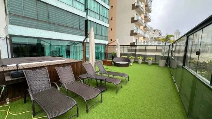 Apartamento Garden com 5 dormitórios à venda, 390 m² por R$ 9.500.000,00 - Frente Mar - Ba