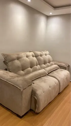 Sofás retrátil e reclinável 