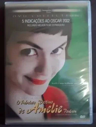 O Fabuloso Destino De Amélie Poulain - Dvd Filme Lacrado e dublado