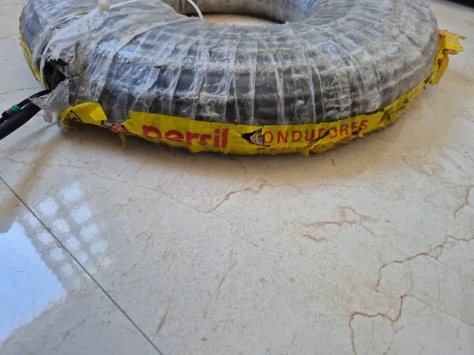 Cabo flex 25 mm, rolo 100 mts, perlex