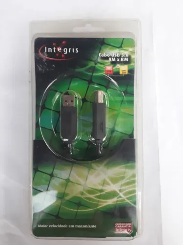 cabo usb 3,0 am x bm usb cabo 1,8 m integris k92