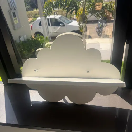 Prateleira Nuvem Infantil - Decoração Quarto Bebê