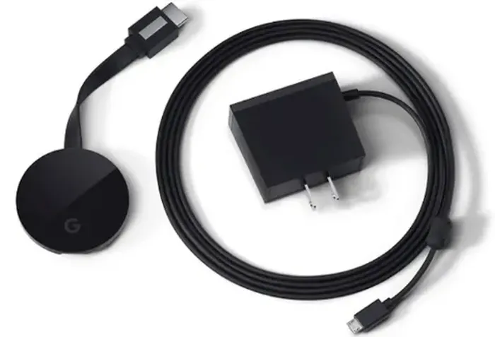 Google Chromecast De 2a Geração E Carregador Com Ethernet