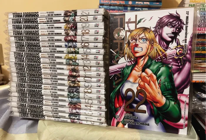 Terra formars 21 volumes de 22 *faltando apenas a edição 6 para completar
