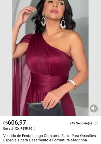 Vestidos de festa novo