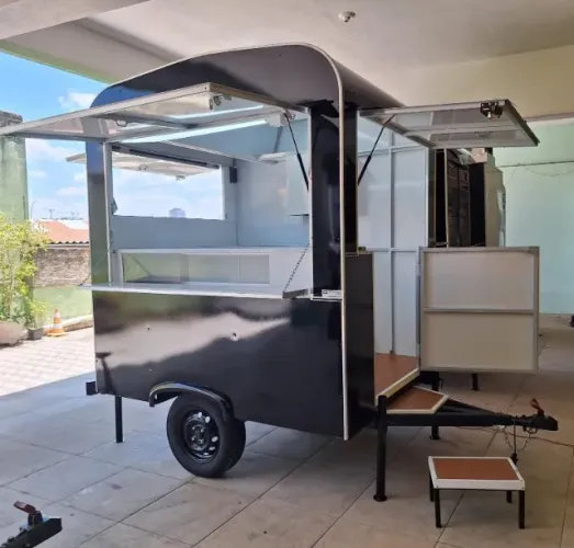Trailer FoodTruck com Exaustor. Novo, 0km Fabricante. Pronta Entrega SP
