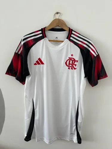 Camisa Flamengo Branca segundo uniforme 