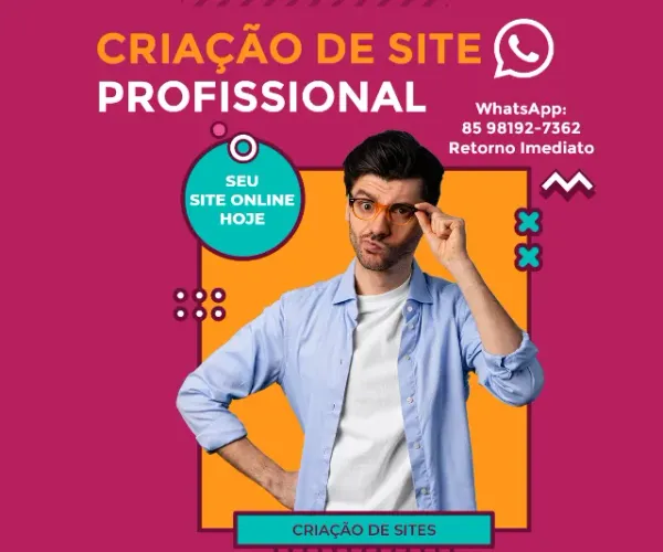 Criação de Sites Profissionais e Lojas Virtuais