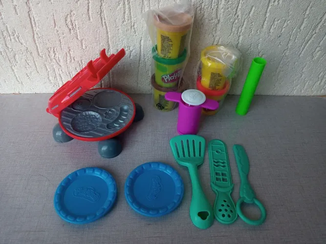Conjunto Play-Doh - festa do Hambúrguer