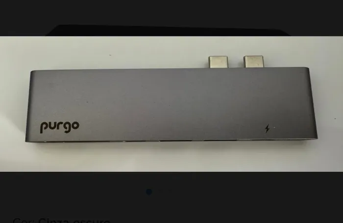 Adaptador De Hub Usb C Dongle Purgo Mini Para Apple Macbook 